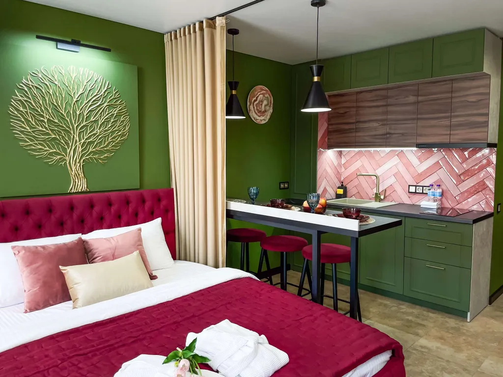 Дизайнерская студия премиум-класса в новом ЖК Дом на набережной