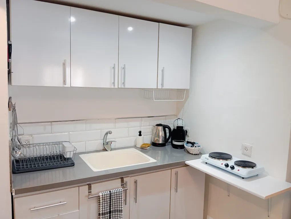 Винтажные апартаменты с зоной барбекю и большим двором для отдыха