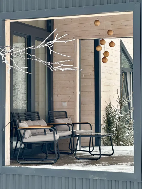 Happy Dacha стильный барнхаус с баней возле Иннополиса