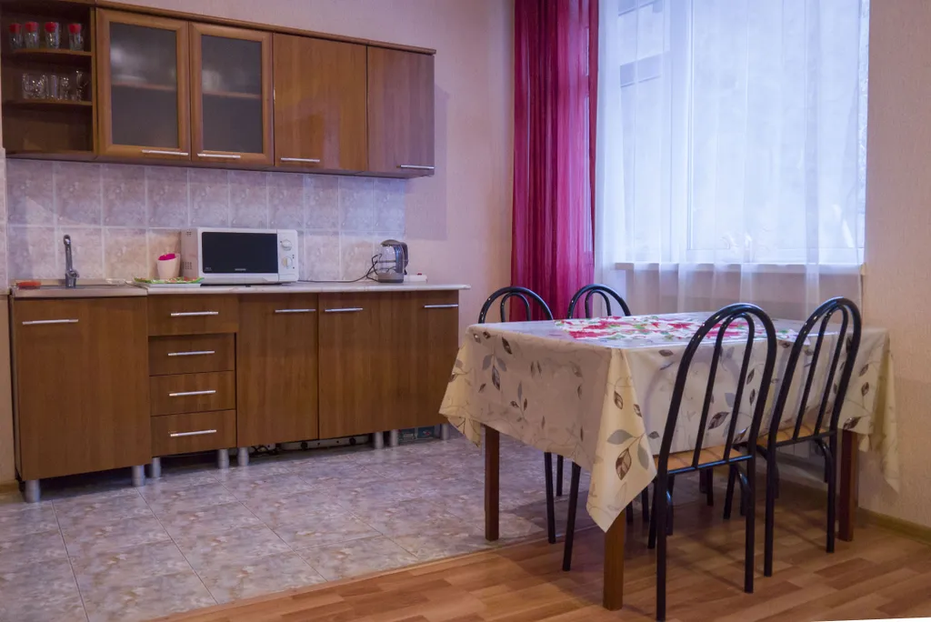 Просторная студия с видом на курорт Красная поляна - подъемник