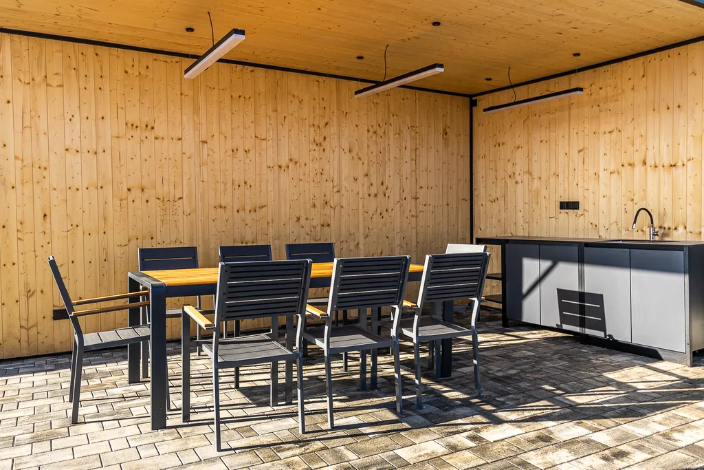 Клёвый дом с бассейном и баней