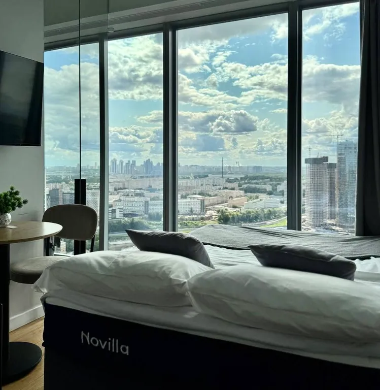 Квартира Квартира Уютный Апартамент с панорамным видом на город — Москва