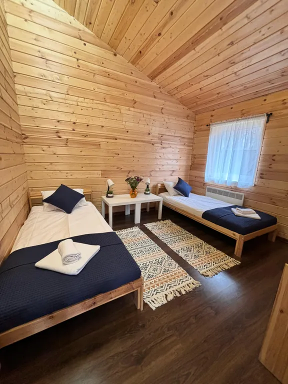 Коттедж Ладожские дюны, комфортный дом с панорамными окнами до 7-ми гостей — Ларионово