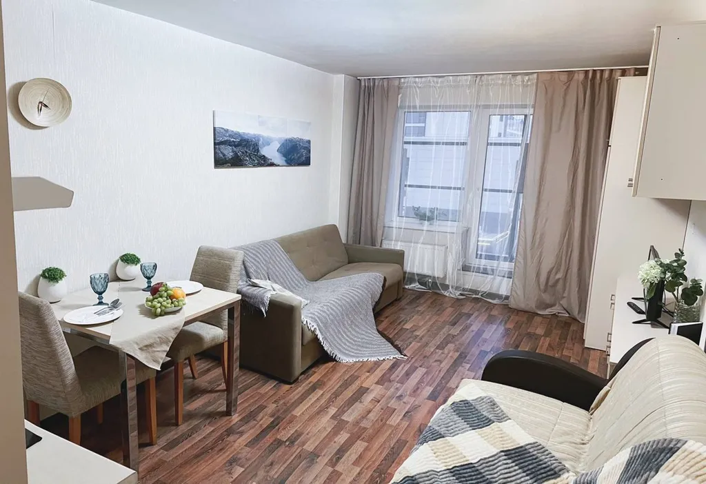 Квартира Апартаменты-студия улучшенный с балконом 3 — Санкт-Петербург