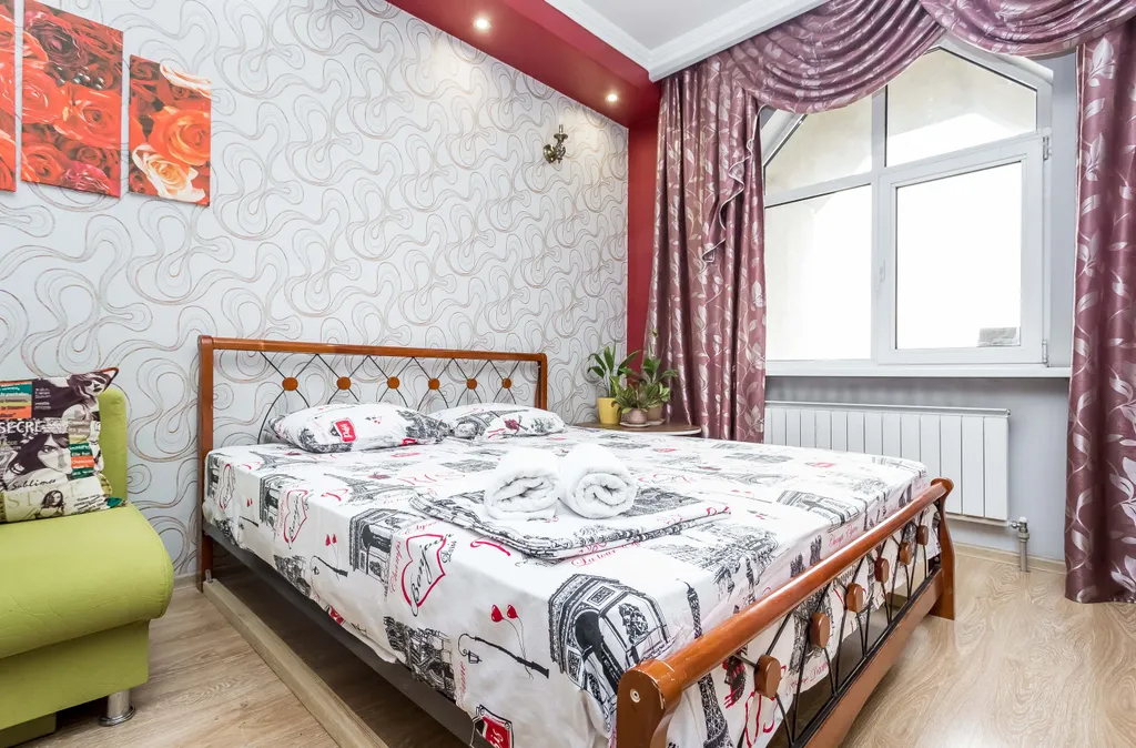 Квартира Однокомнатная квартира в золотом квадрате города Алматы — Алматы