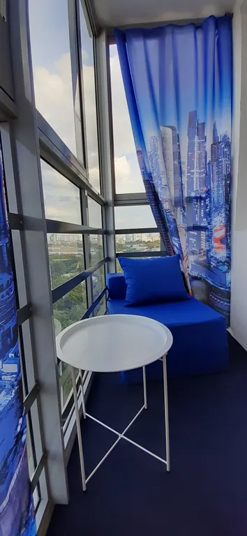 Студия для пары с видом на рассвет