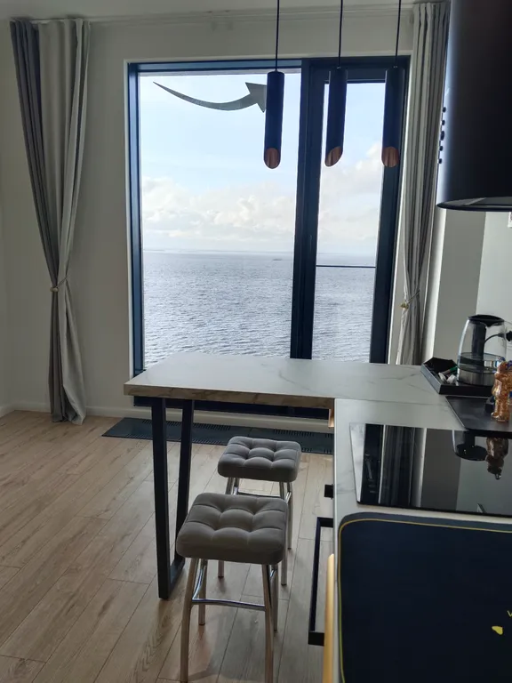 Квартира Квартира Евро-студия с видом на Финский залив — Санкт-Петербург