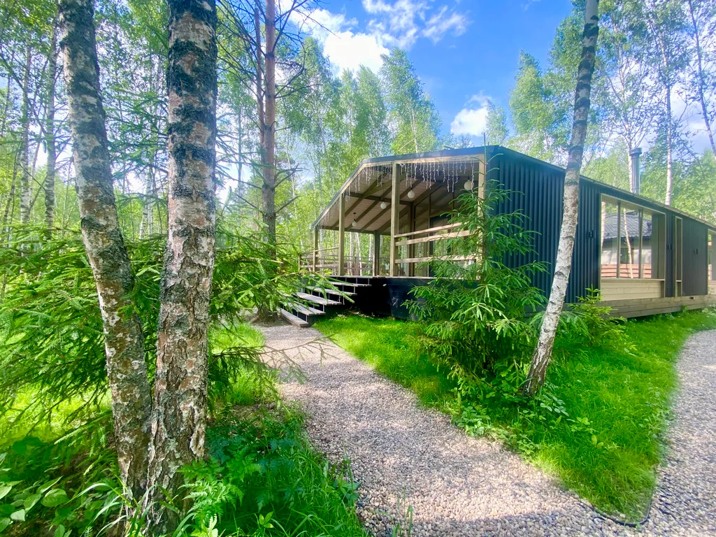 Коттедж Домик в лесу с сауной и купелью — Гжель