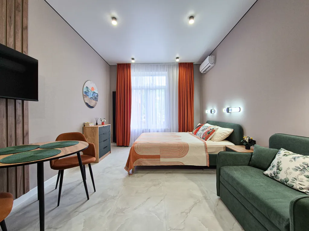 Квартира Летняя студия с дизайнерским ремонтом — аренда посуточно в Кудепста