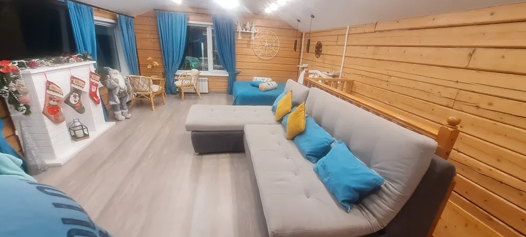 Коттедж ХоббитГеш уютный дом из бруса — Шерегеш