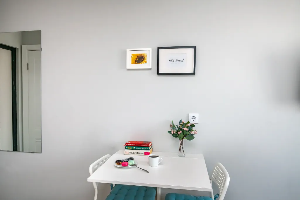 Современная студия с видом на бухту Золотой рог