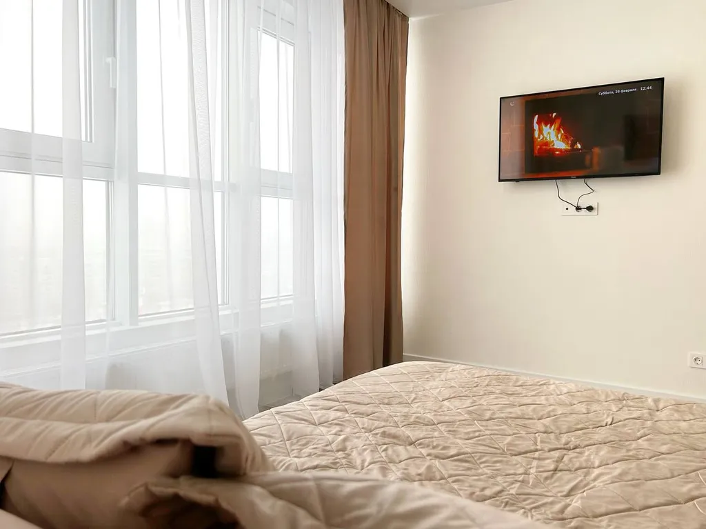 Просторная студия на 15 этаже