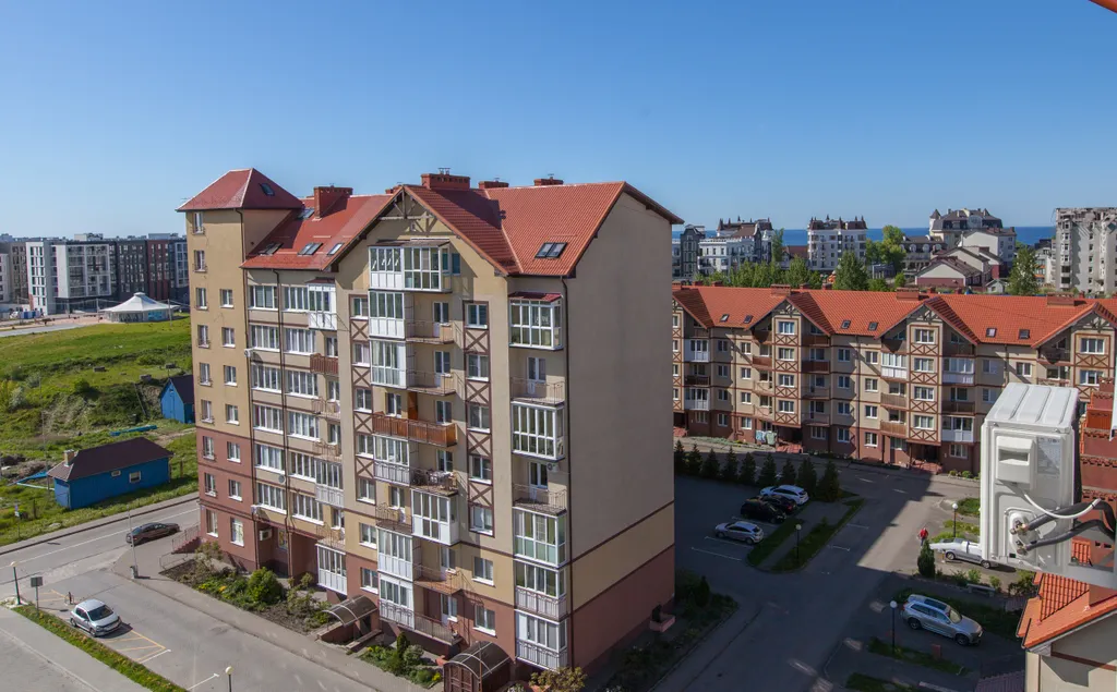 Квартира Комфортная евродвушка Терра с частичным видом на море — Зеленоградск