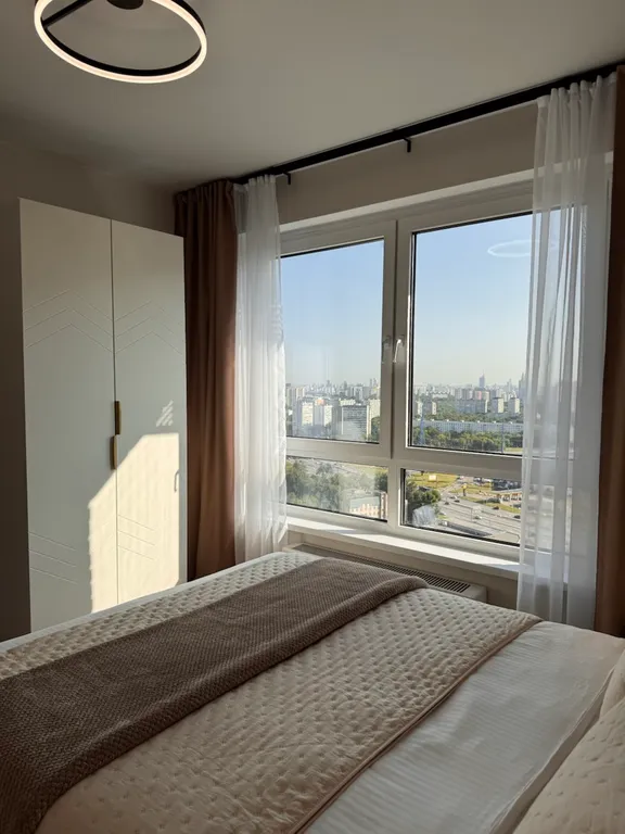 Квартира Евро-трёхкомнатная квартира с потрясающим видом на город у метро Аминьевская — Москва