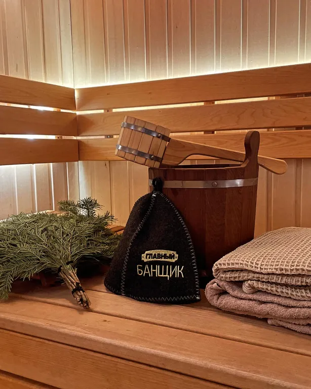 Уютный дом с баней