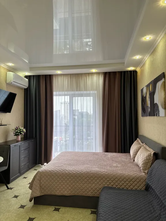 Квартира Квартира Уютная и комфортная студия с видом на море. ЖК Корона — Адлер