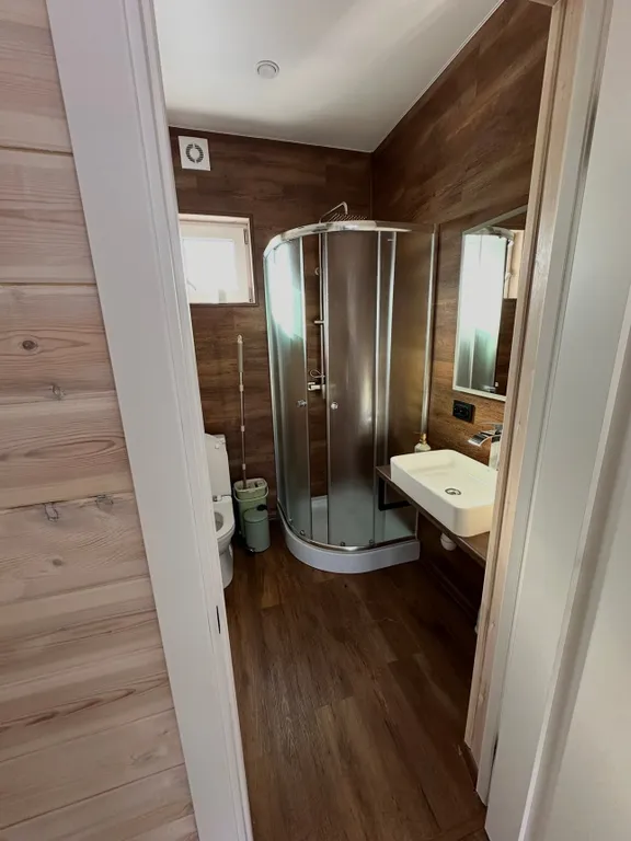 Дом 65m2 — чан, кухня, зона барбекю