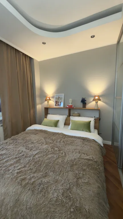 Уютная квартира на 10 этаже с красивым видом на город