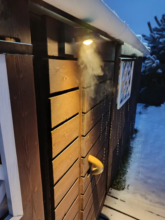 Уютный домик с видом на закат в Марфино