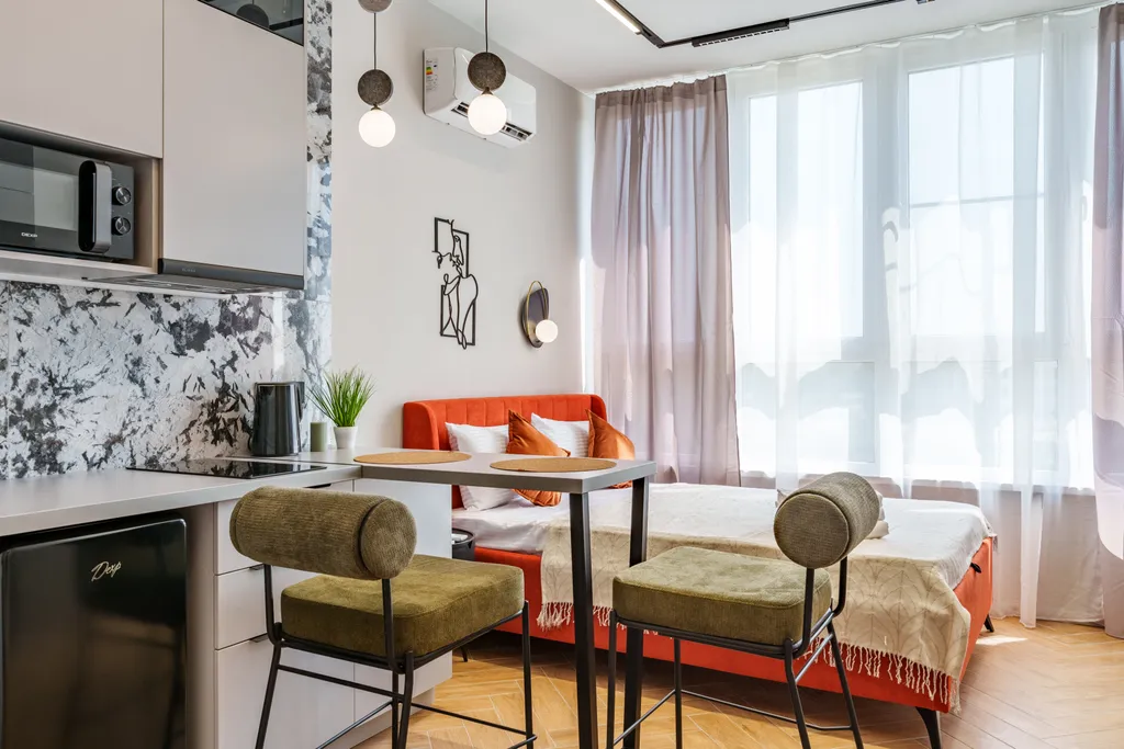 Квартира Квартира Студия в центре у реки — Краснодар