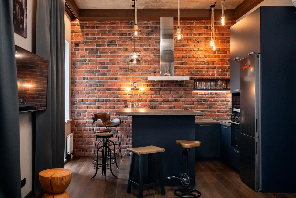 Стильная квартира в стиле Лофт рядом с ТРЦ Планета