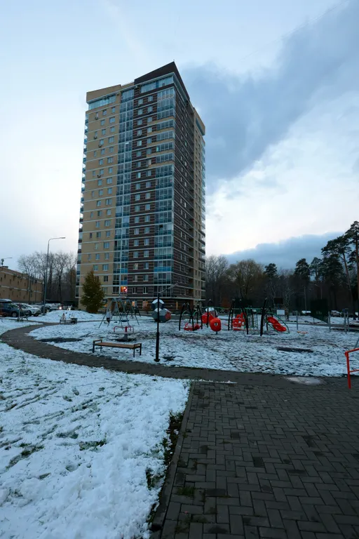 Уютная квартира у Фабрики Гознак с шикарным видом на город