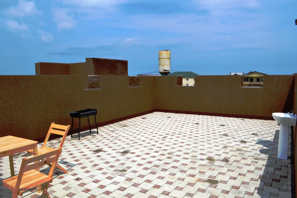 Замок Мари, 2-комнатные апартаменты с кухней 5 минут пешком от пляжа