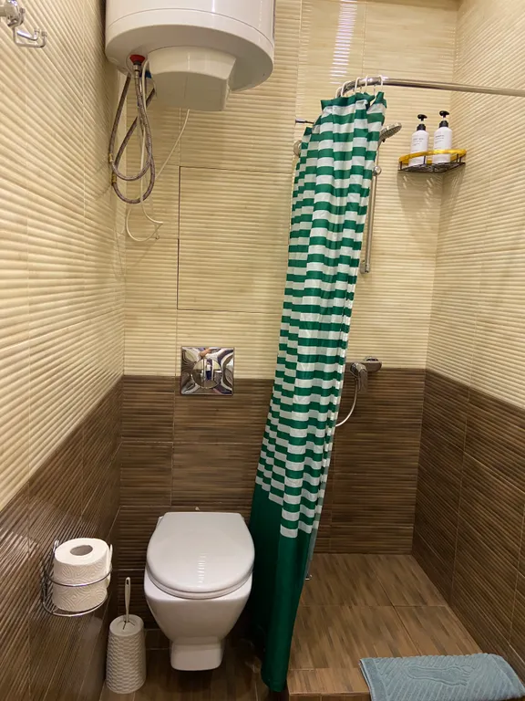 Квартира Квартира Уютная студия с балконом, с бассейном, 5 минут до моря, 5 минут до жд — Адлер