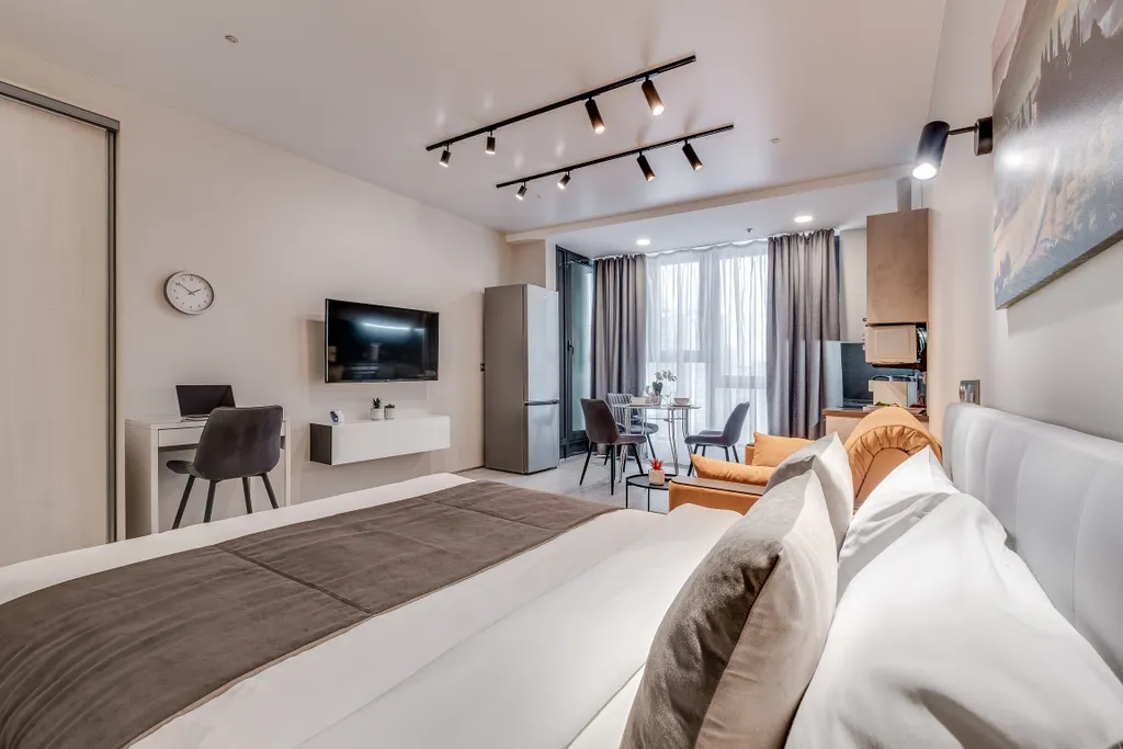 Квартира Апартаменты Delux на 14 этаже — Москва