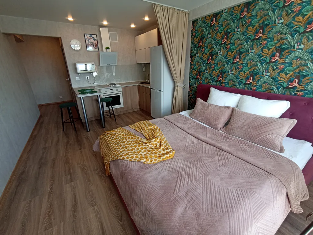 Стильная студия с кондиционером сети Все в гости