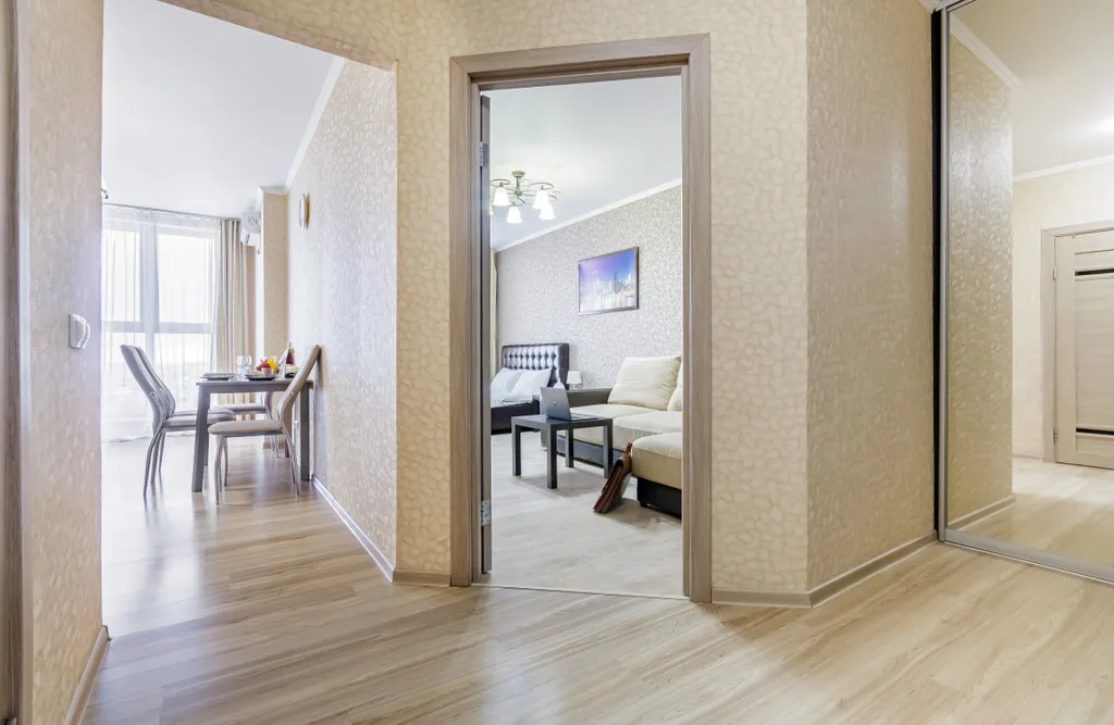 Квартира Квартира 24 этаж, панорама города и гор, жк «большой», бесконтактно 24/7 — Краснодар