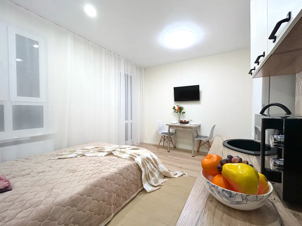 Современная студия в ЖК Ulla в финском стиле