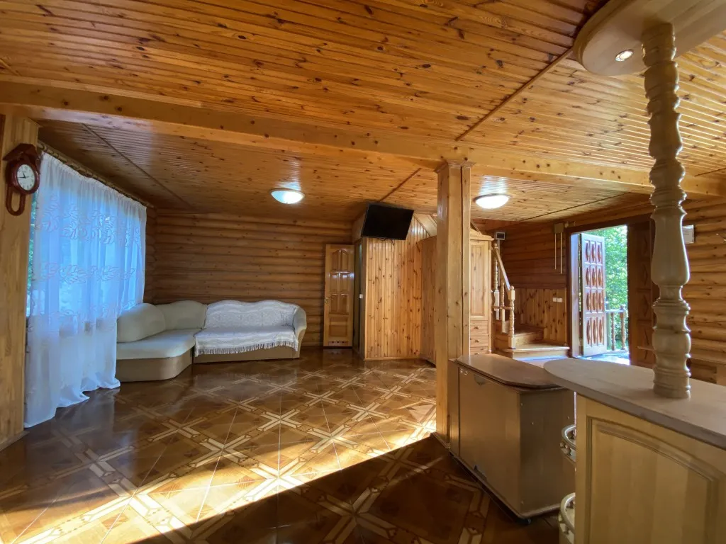 Сруб c бассейном и сауной