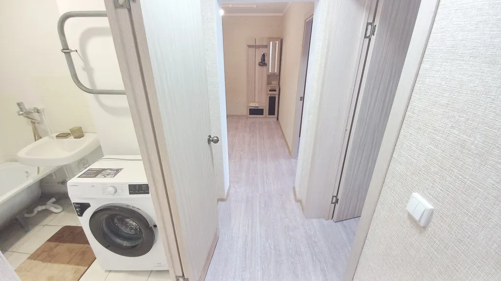 Квартира Просторная 2-комнатная квартира в спальном районе — Анапа