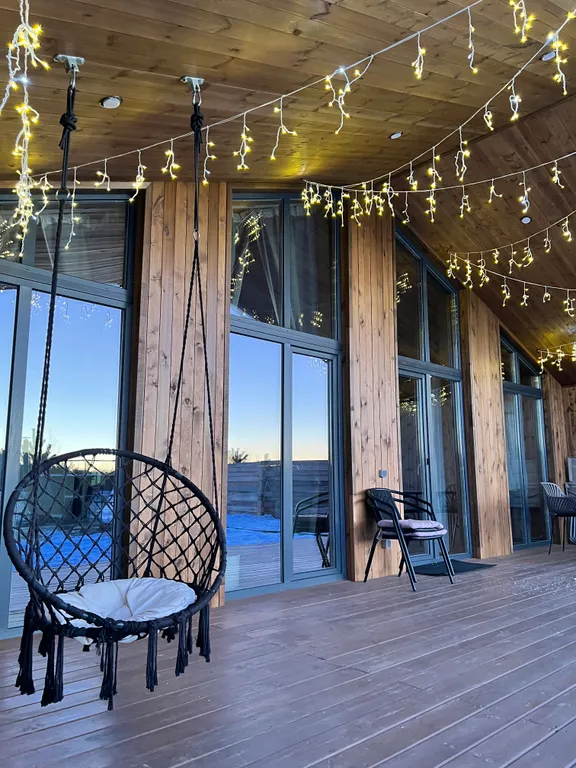 Коттедж с 3 спальнями и чаном