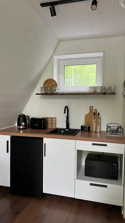 Уникальный треугольный дом в лесу Forest