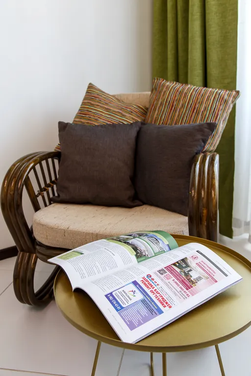 Студия Лето с шикарным видом возле Модного квартала