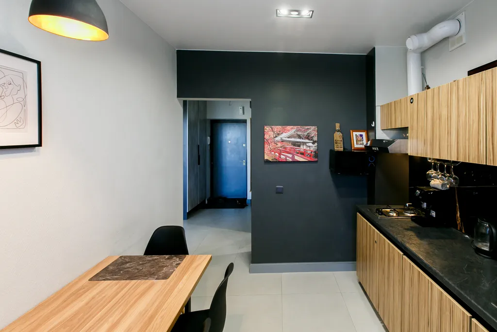 ТЕРРА48 | Апарты ТерраБлэк|Terra Black с проектором и видом на храм