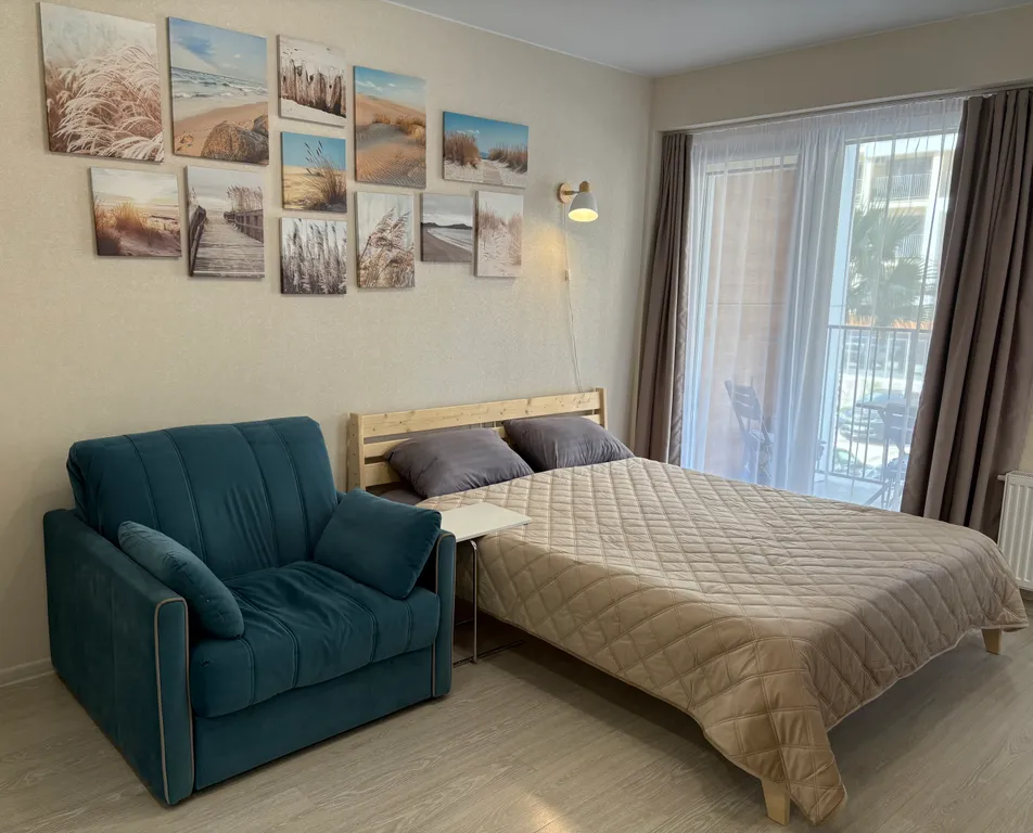 Уютная студия в трех минутах от моря