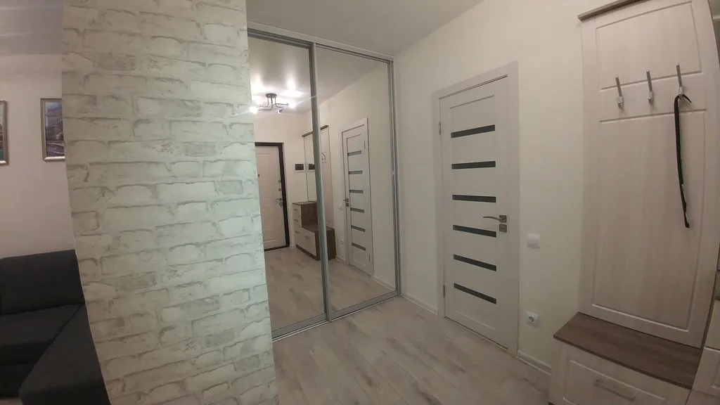 Уютная евродвушка в серых тонах