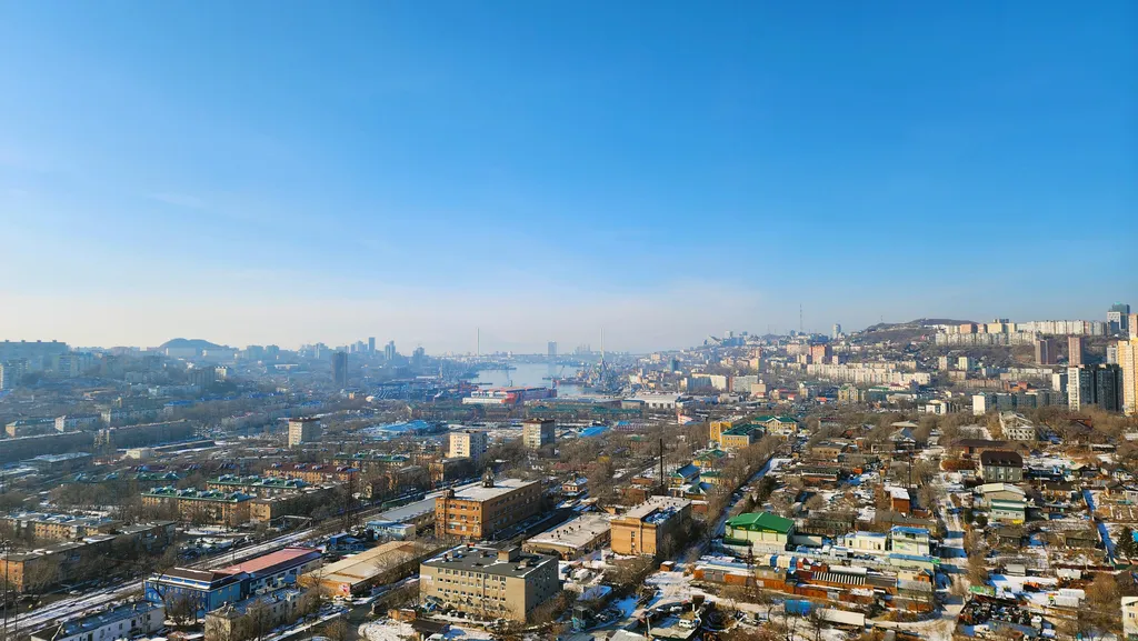 Квартира Квартира Современная студия с шикарным видом на город — Владивосток