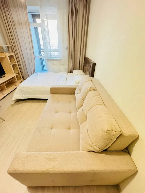 Уютная квартира-студия с видом на город