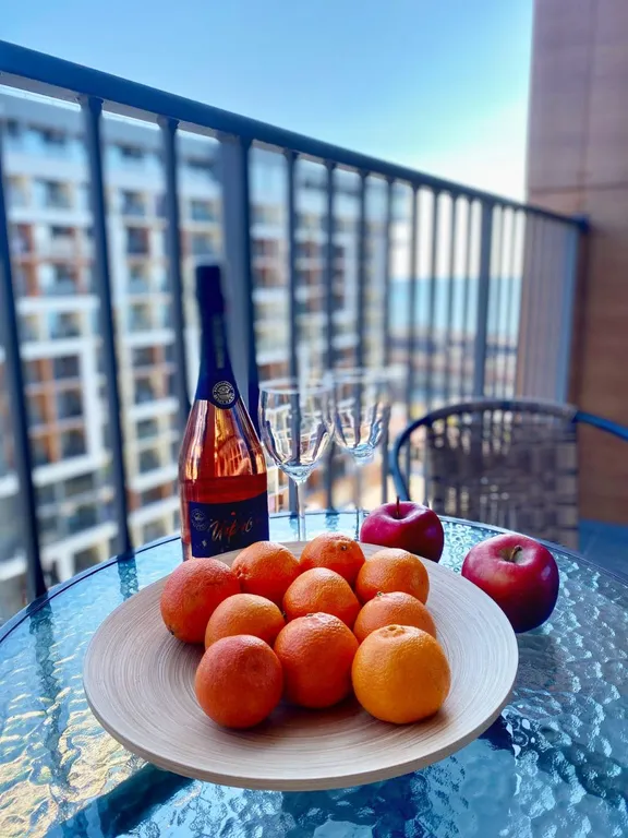 Cтудия с великолепным видом на море