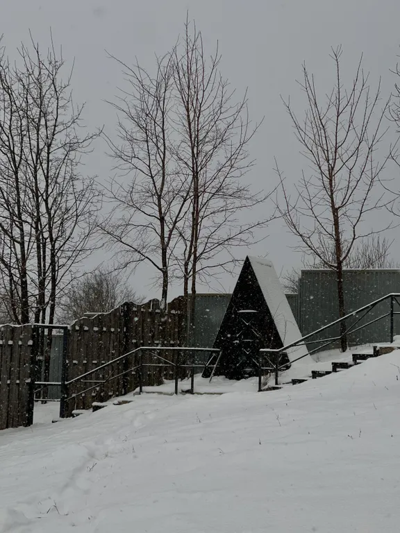 Коттедж Домик в стиле a-frame — Аша