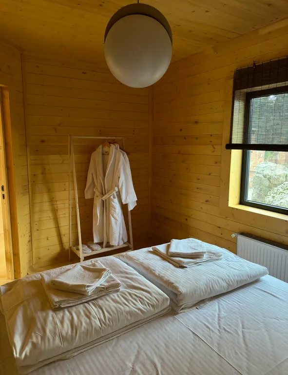 Барнхаус с чаном и бассейном