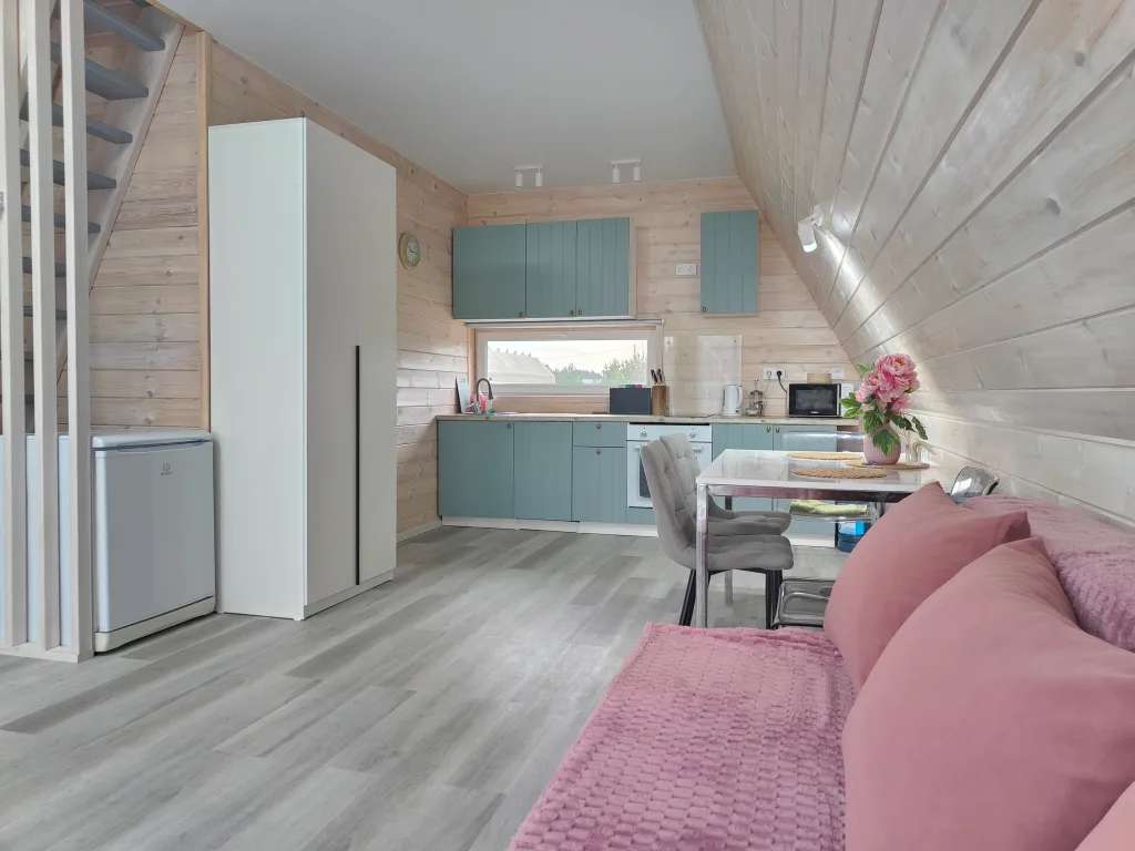 Коттедж Уютный новый Трехкомнатный дом у озера — Ларионово