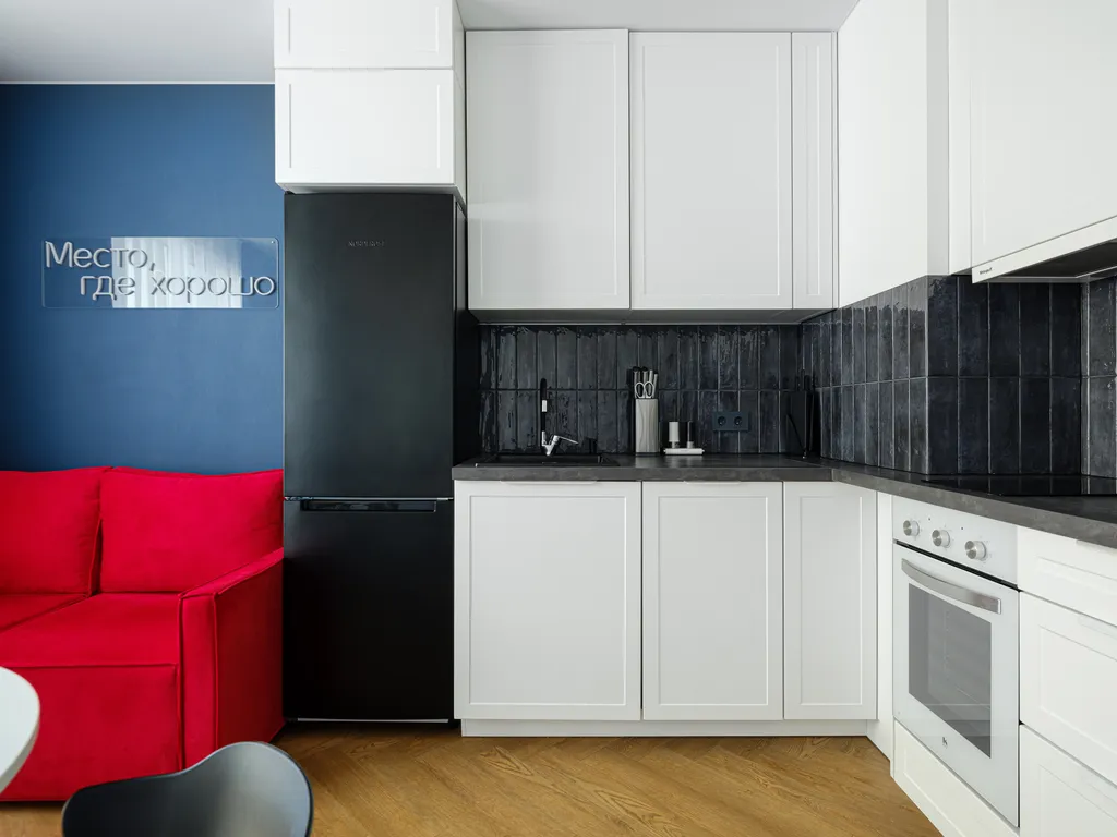 Дизайнерская квартира Блюз в Зеленогорске