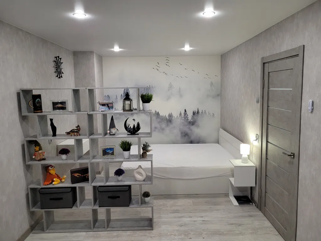 1-комнатная квартира с панорамным видом на горы