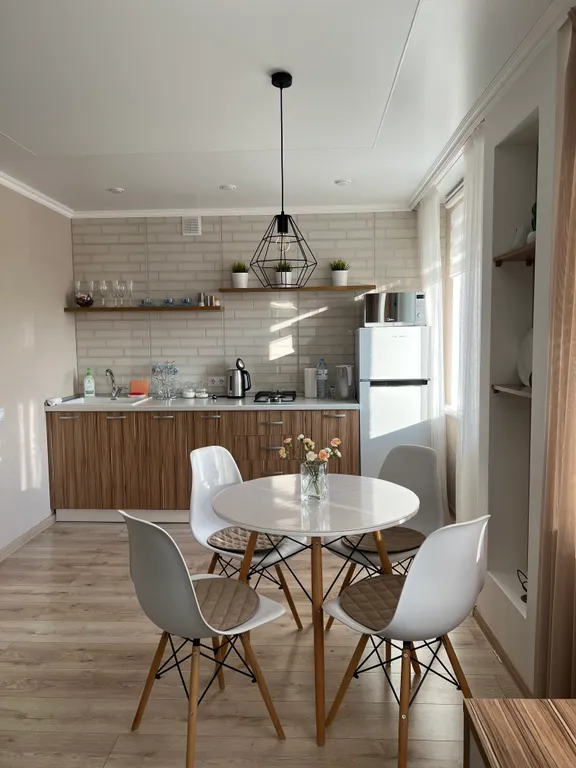 Современная квартира-студия в центре города рядом с ТЦ Восход