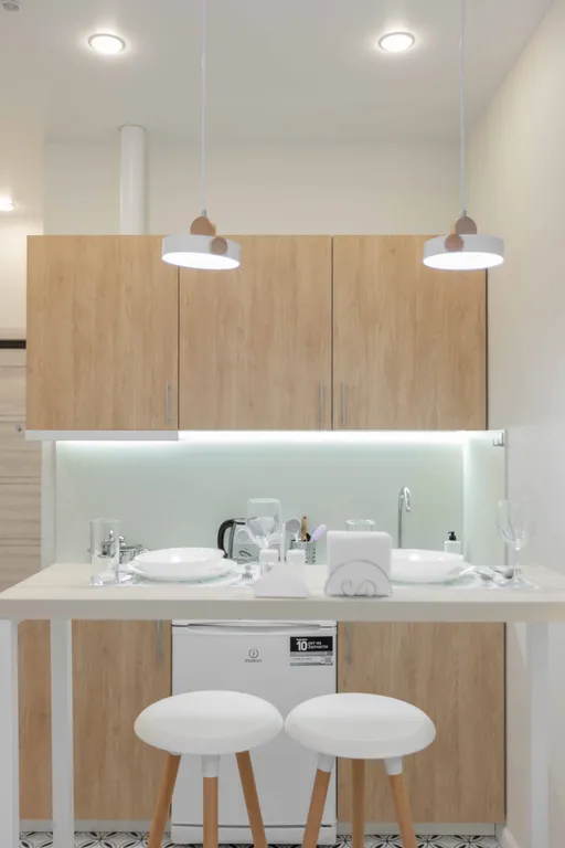 Квартира Квартира Стильная студия у метро Рассказовка — Москва